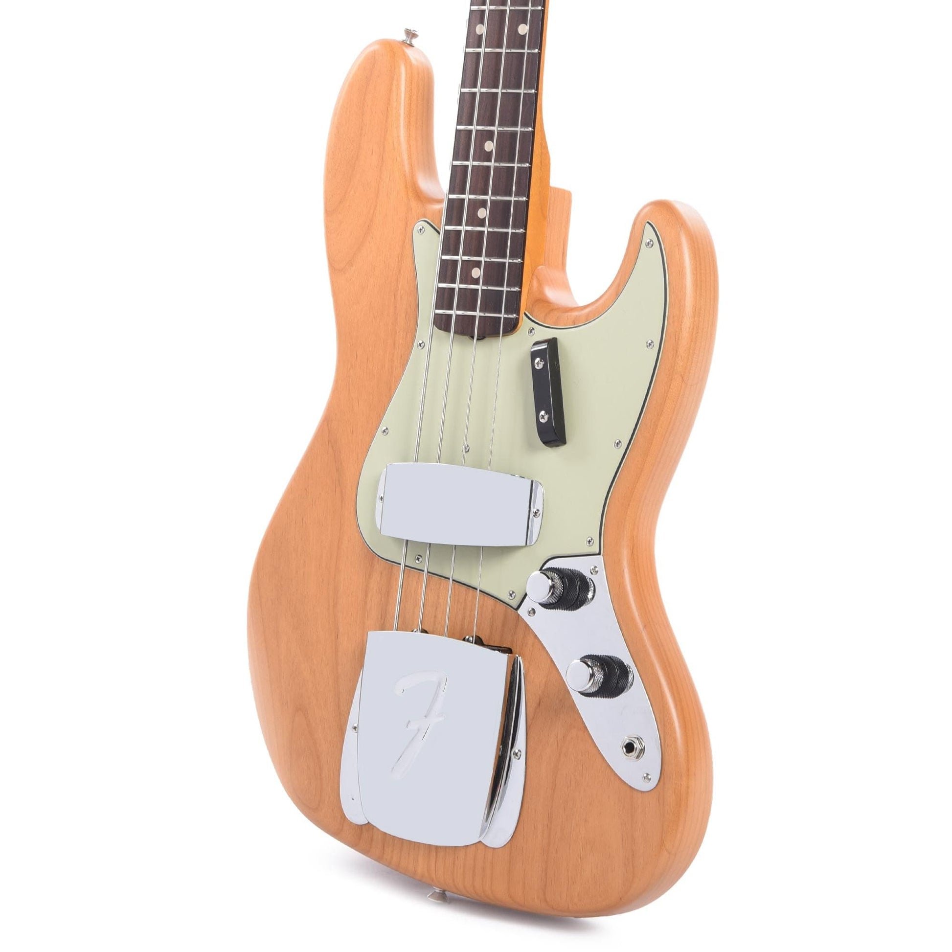 Fender Custom Shop 1960 Jazz Bass Deluxe Closet Classic Aged Satin Natural Bass Guitars / 4-String