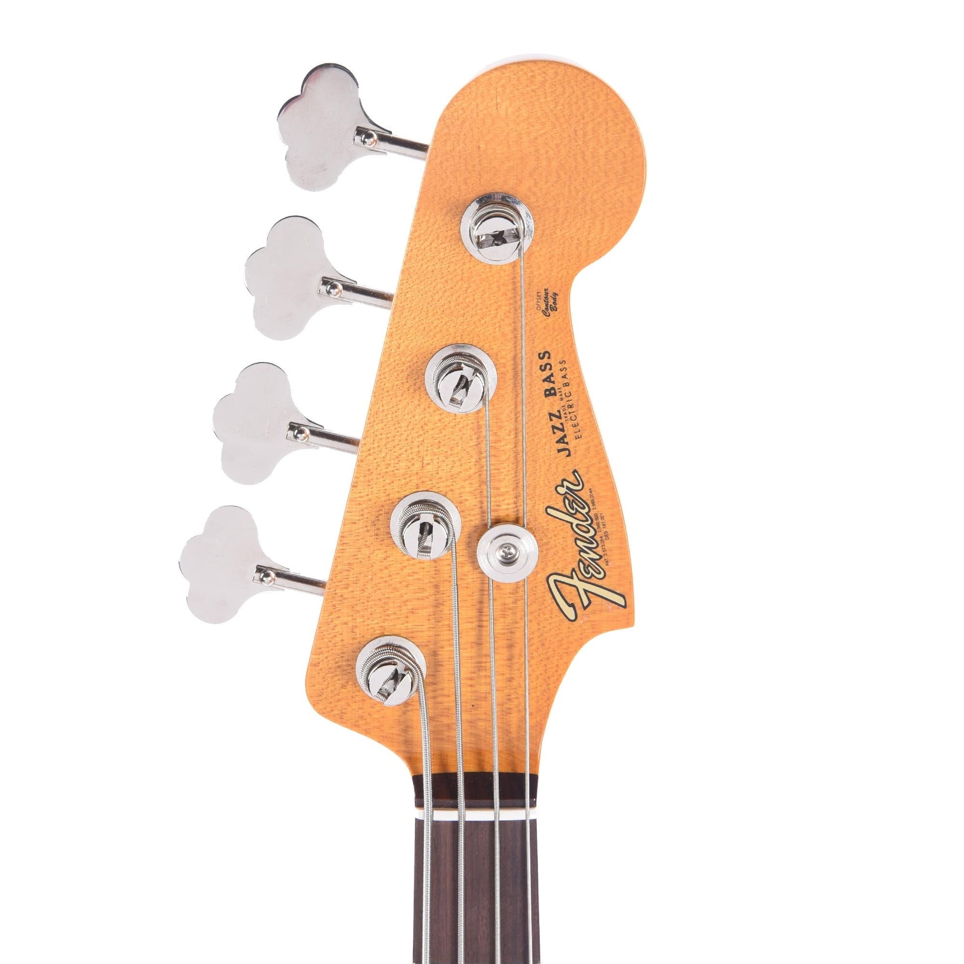Fender Custom Shop 1960 Jazz Bass Deluxe Closet Classic Aged Satin Natural Bass Guitars / 4-String