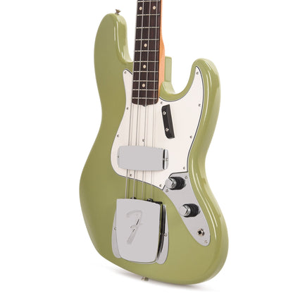Fender Custom Shop 1960 Jazz Bass Deluxe Closet Classic Faded/Aged Sweet Pea Green w/Painted Headcap Bass Guitars / 4-String