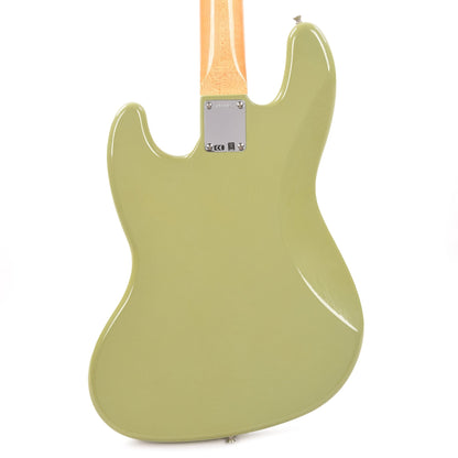 Fender Custom Shop 1960 Jazz Bass Deluxe Closet Classic Faded/Aged Sweet Pea Green w/Painted Headcap Bass Guitars / 4-String