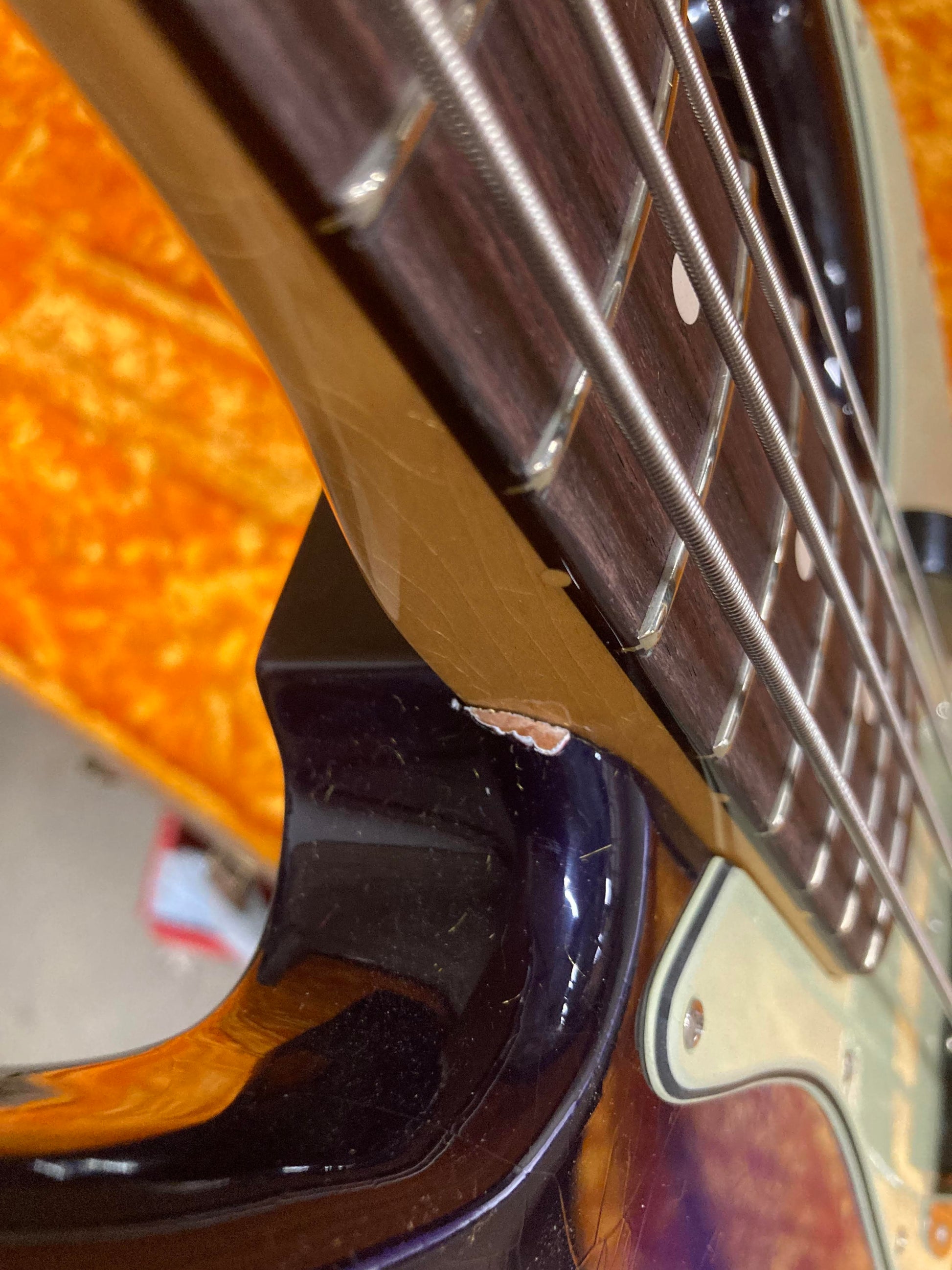 Fender Custom Shop 1960 Jazz Bass Deluxe Closet Classic Super Aged Desert Sunset Bass Guitars / 4-String