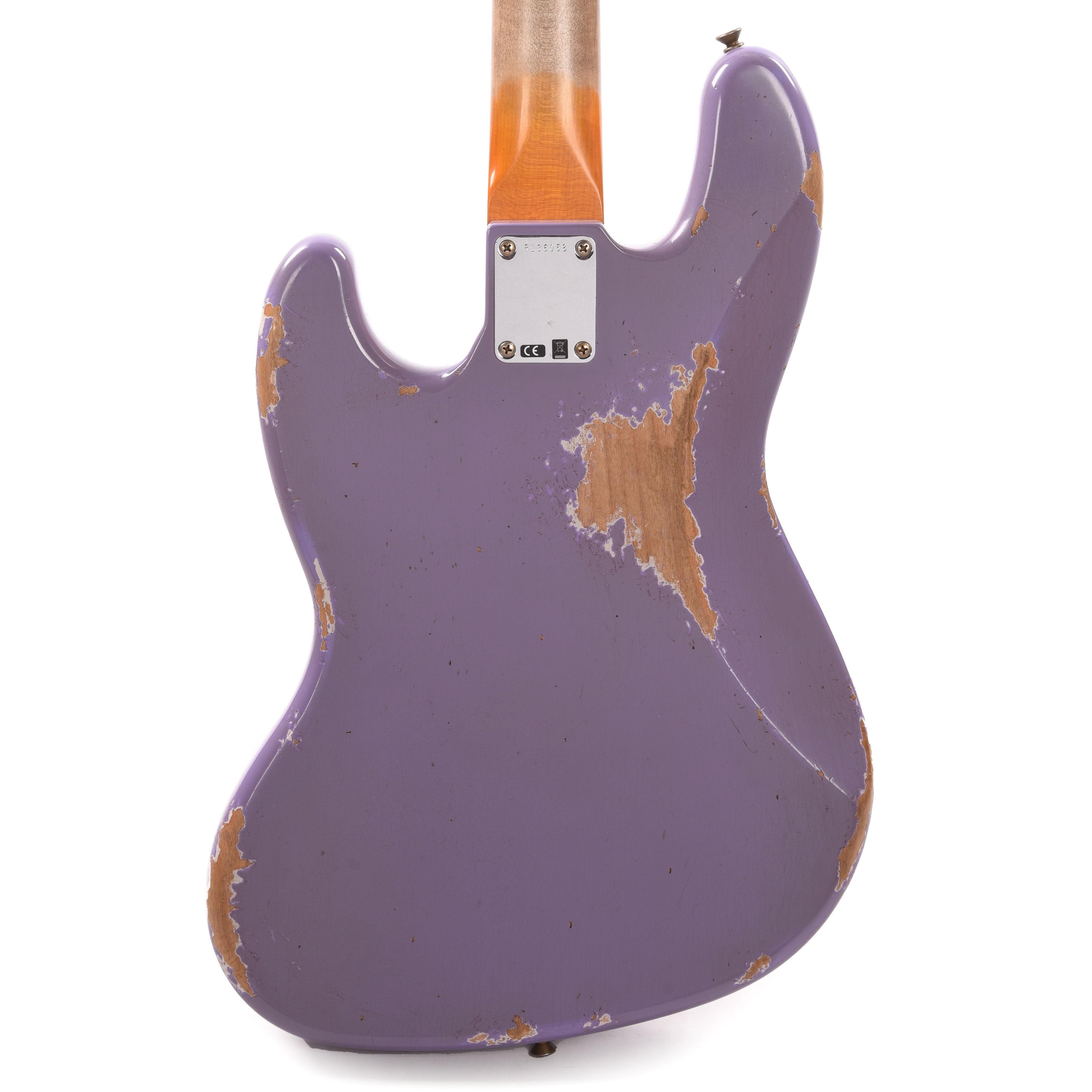 Fender Custom Shop 1960 Jazz Bass Heavy Relic Dirty Lavender w/Painted Headcap Bass Guitars / 4-String