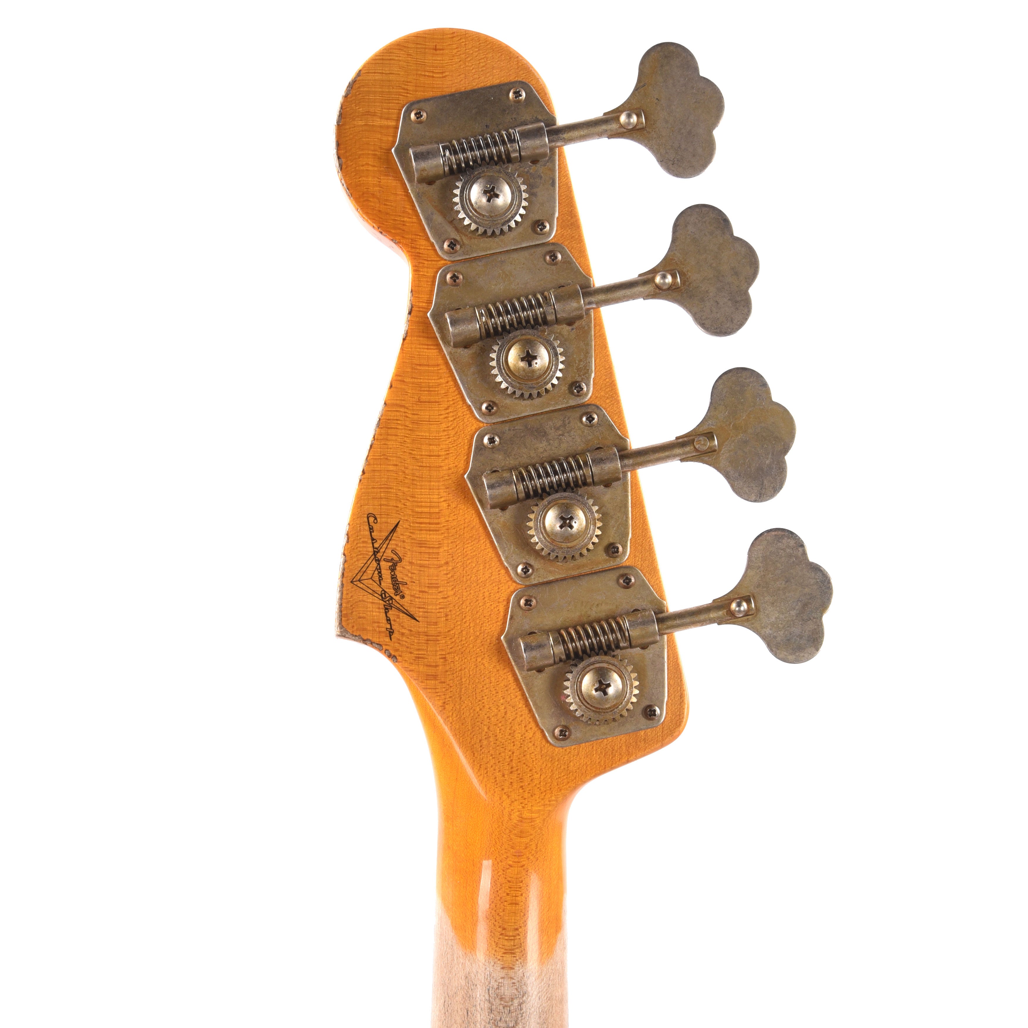 Fender Custom Shop 1960 Jazz Bass Heavy Relic Dirty Lavender w/Painted Headcap Bass Guitars / 4-String