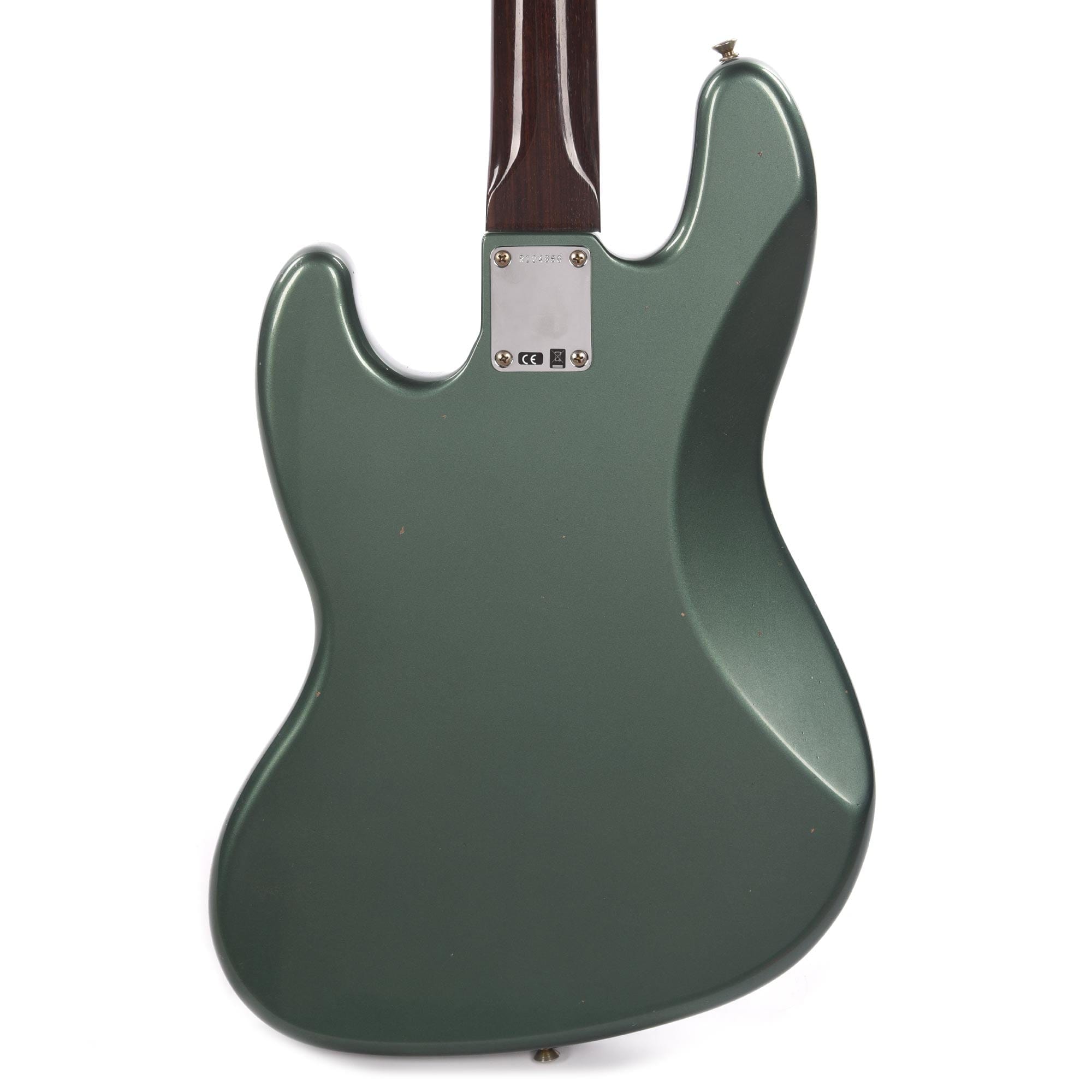 Fender Custom Shop 1960 Jazz Bass Journeyman Aged Sherwood Metallic w/Rosewood Neck Bass Guitars / 4-String