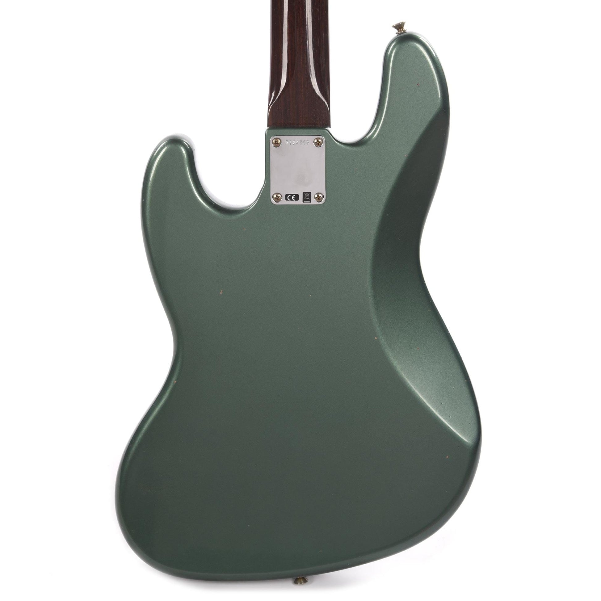 Fender Custom Shop 1960 Jazz Bass Journeyman Aged Sherwood Metallic w/Rosewood Neck Bass Guitars / 4-String