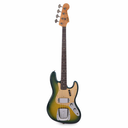Fender Custom Shop 1960 Jazz Bass Journeyman Relic Aged Surf Burst Sparkle Bass Guitars / 4-String