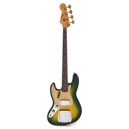 Fender Custom Shop 1960 Jazz Bass LEFTY Journeyman Relic Faded Surf Burst Sparkle Bass Guitars / 4-String