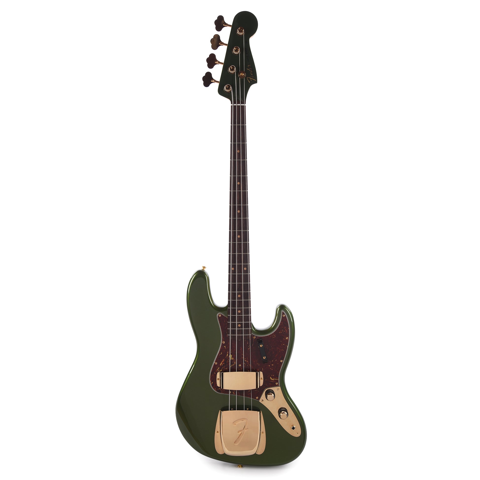 Fender Custom Shop 1960 Jazz Bass NOS Aged Cadillac Green Bass Guitars / 4-String