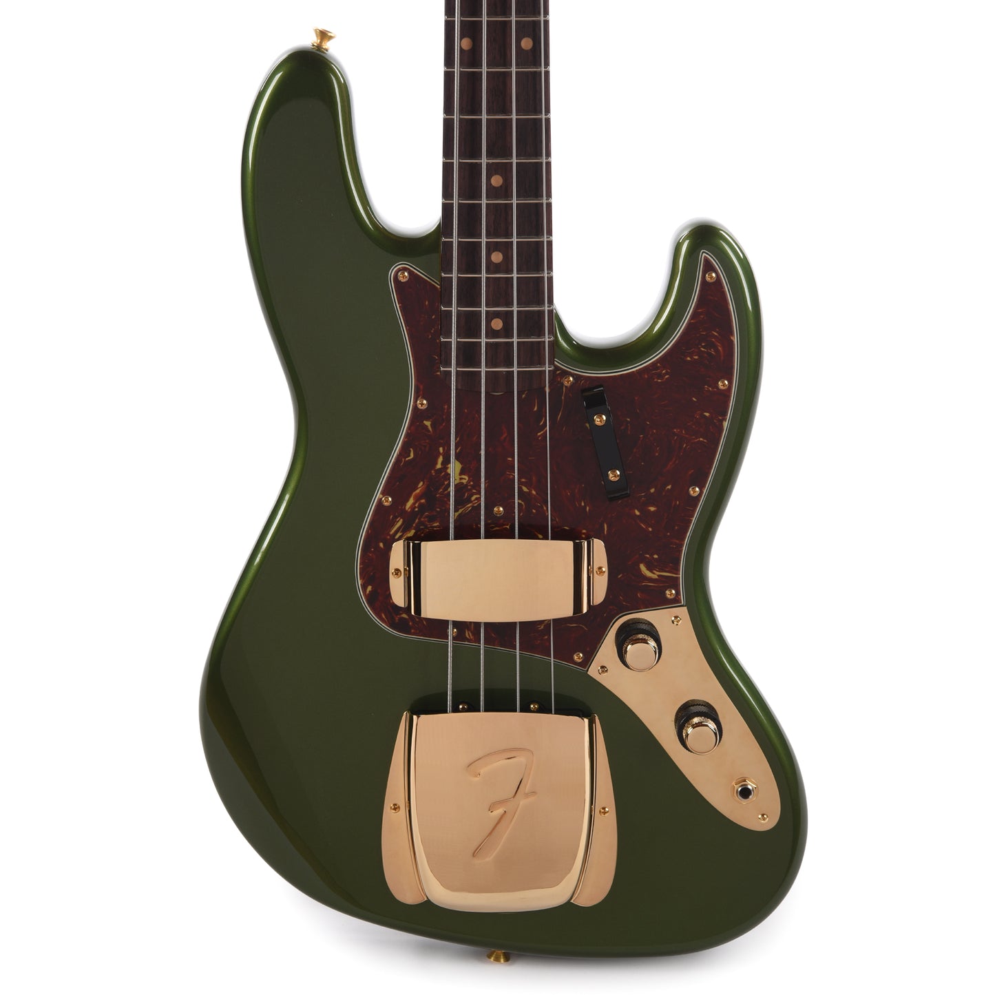 Fender Custom Shop 1960 Jazz Bass NOS Aged Cadillac Green Bass Guitars / 4-String