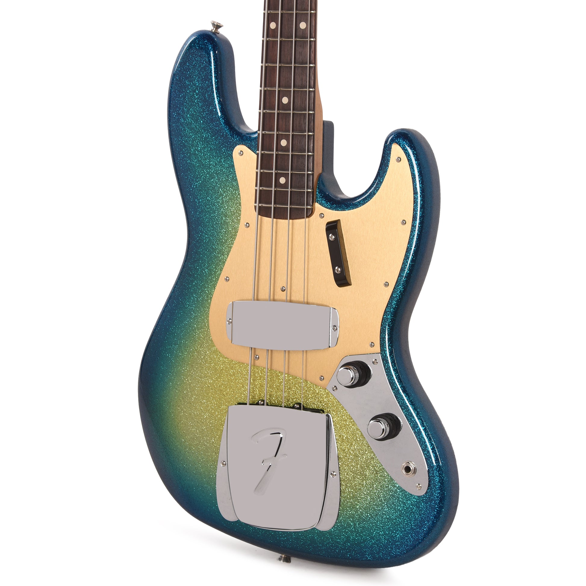 Fender Custom Shop 1960 Jazz Bass NOS Aged Surf Burst Sparkle Bass Guitars / 4-String