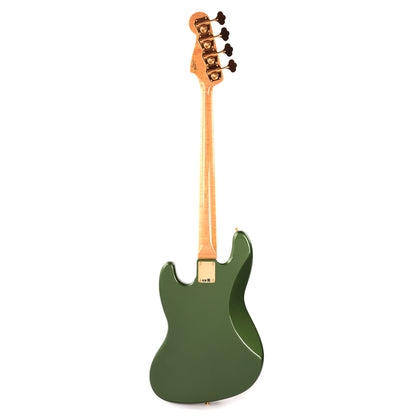 Fender Custom Shop 1960 Jazz Bass NOS Cadillac Green w/Painted Headcap, AAA Flame Maple Neck, & Gold Hardware Bass Guitars / 4-String