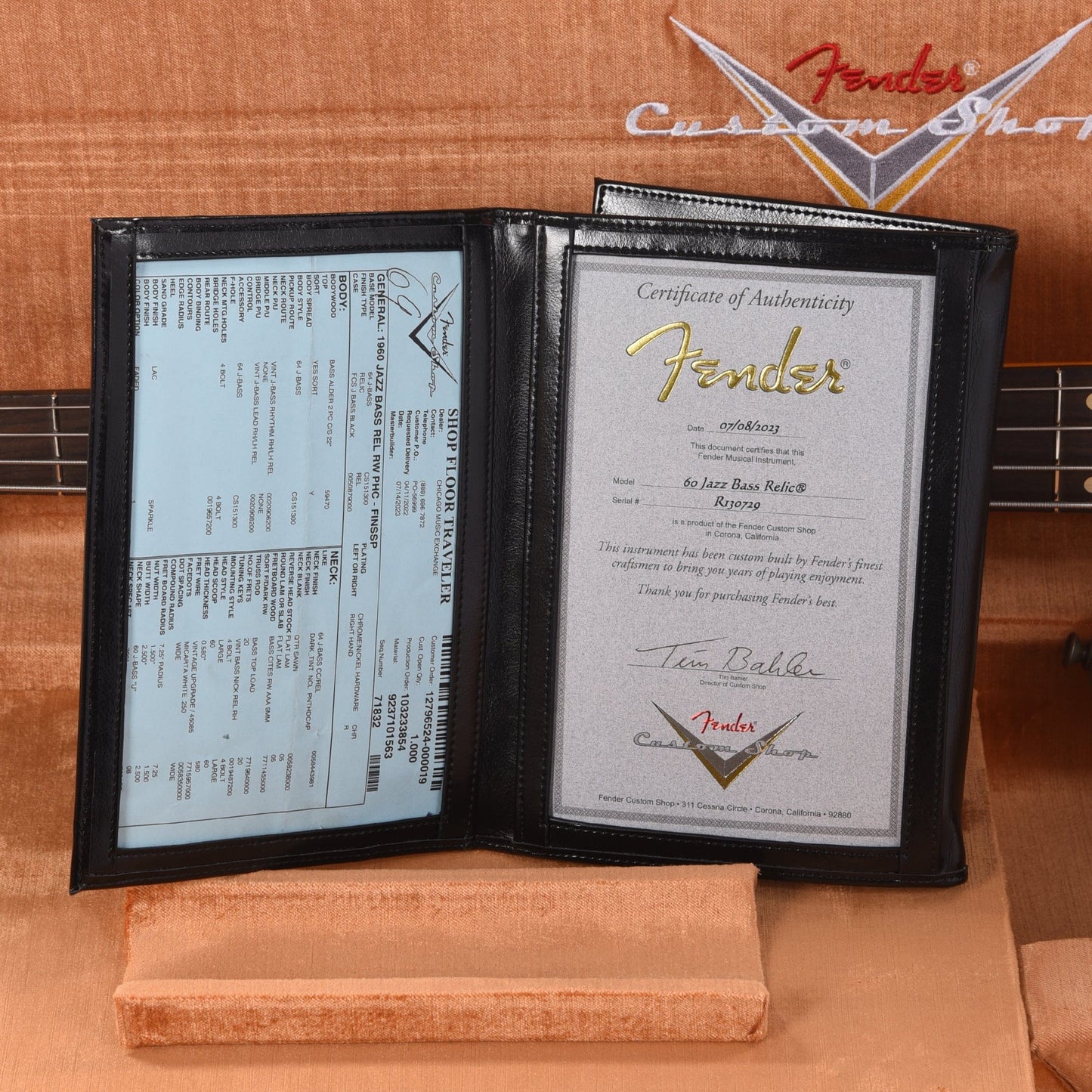 Fender Custom Shop 1960 Jazz Bass Relic Faded Inca Silver Sparkle w/Painted Headcap Bass Guitars / 4-String