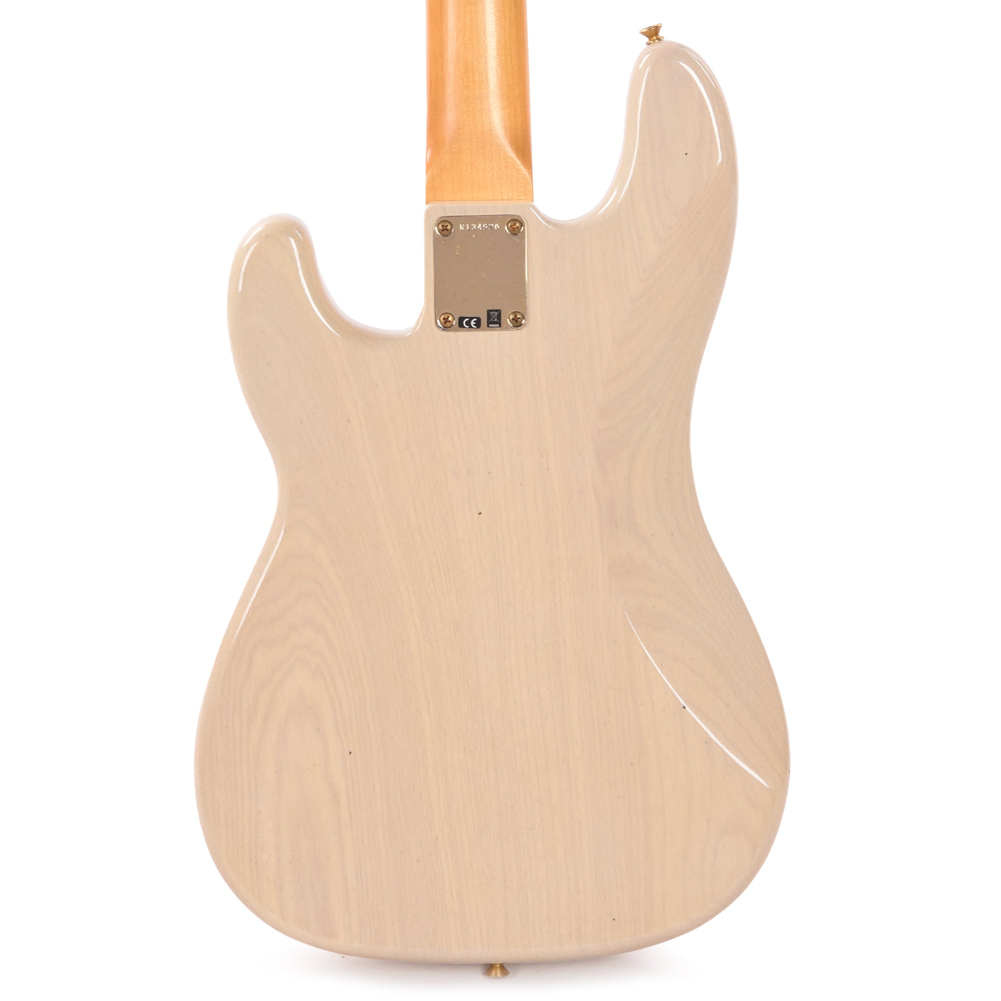 Fender Custom Shop 1960 Precision Bass Ash Journeyman Relic Super Dirty/Super Aged White Blonde Bass Guitars / 4-String