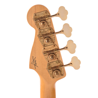 Fender Custom Shop 1960 Precision Bass Ash Journeyman Relic Super Dirty/Super Aged White Blonde Bass Guitars / 4-String