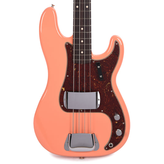 Fender Custom Shop 1960 Precision Bass Deluxe Closet Classic Faded Pacific Peach Bass Guitars / 4-String