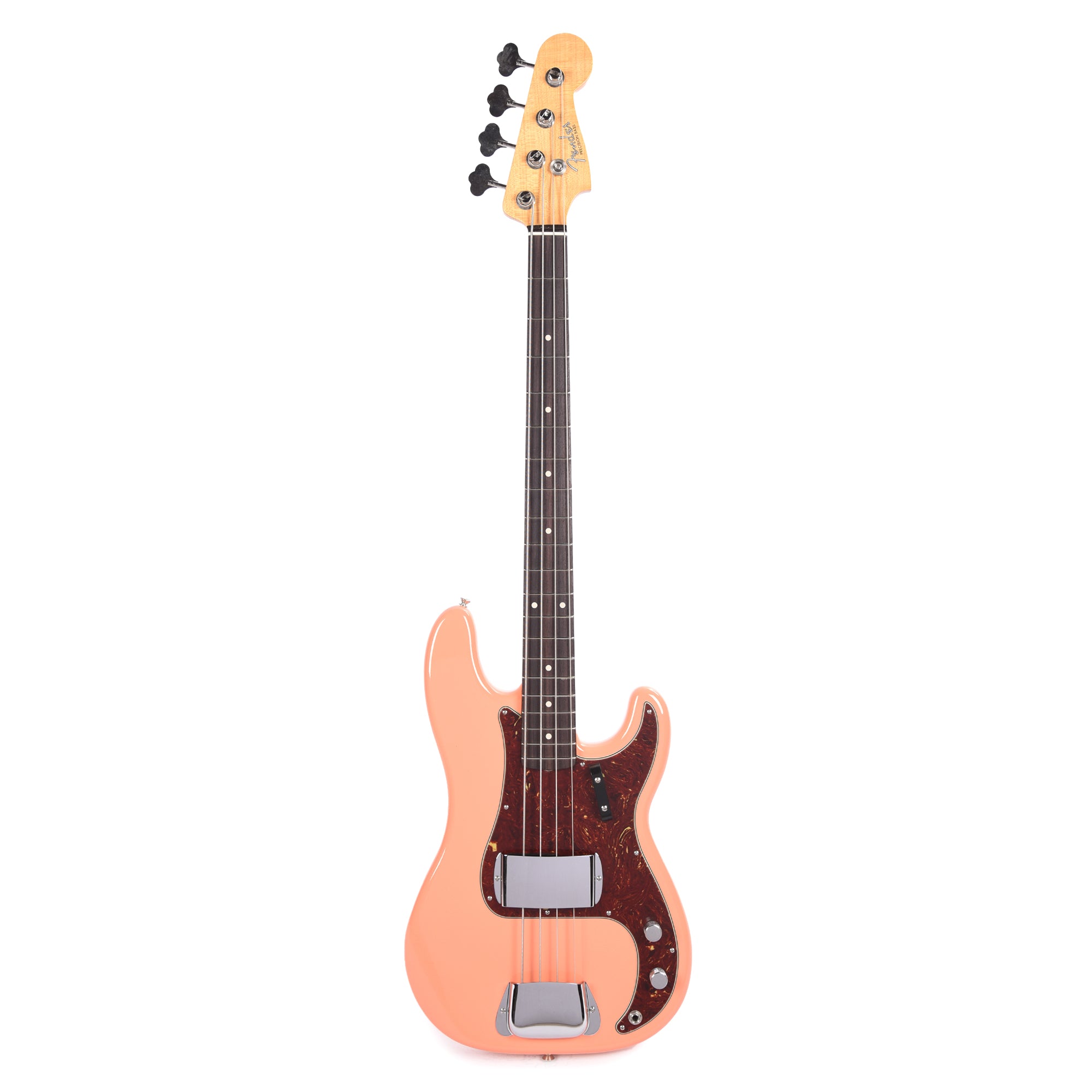 Fender Custom Shop 1960 Precision Bass Deluxe Closet Classic Faded Pacific Peach Bass Guitars / 4-String