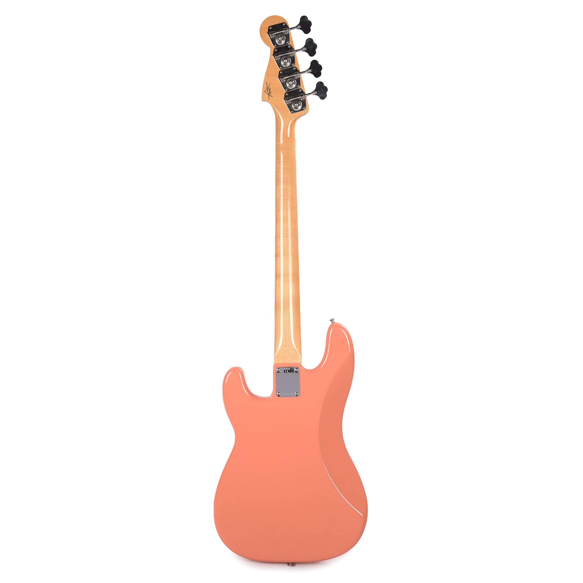 Fender Custom Shop 1960 Precision Bass Deluxe Closet Classic Faded Pacific Peach Bass Guitars / 4-String