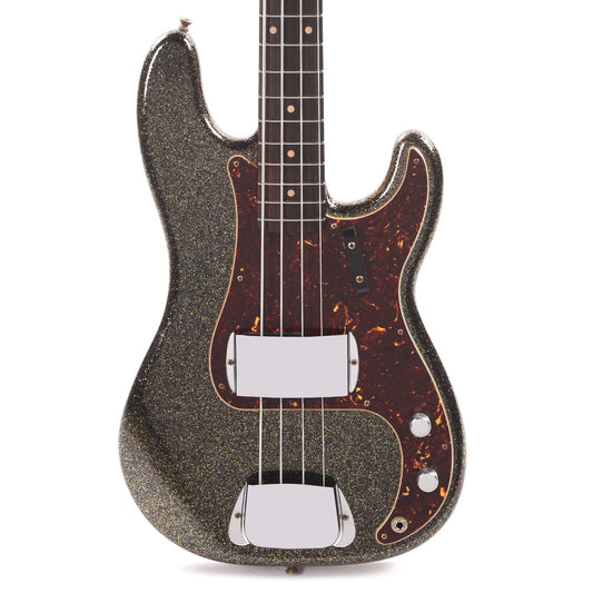Fender Custom Shop 1960 Precision Bass Journeyman Relic Waste Bucket Sparkle Bass Guitars / 4-String