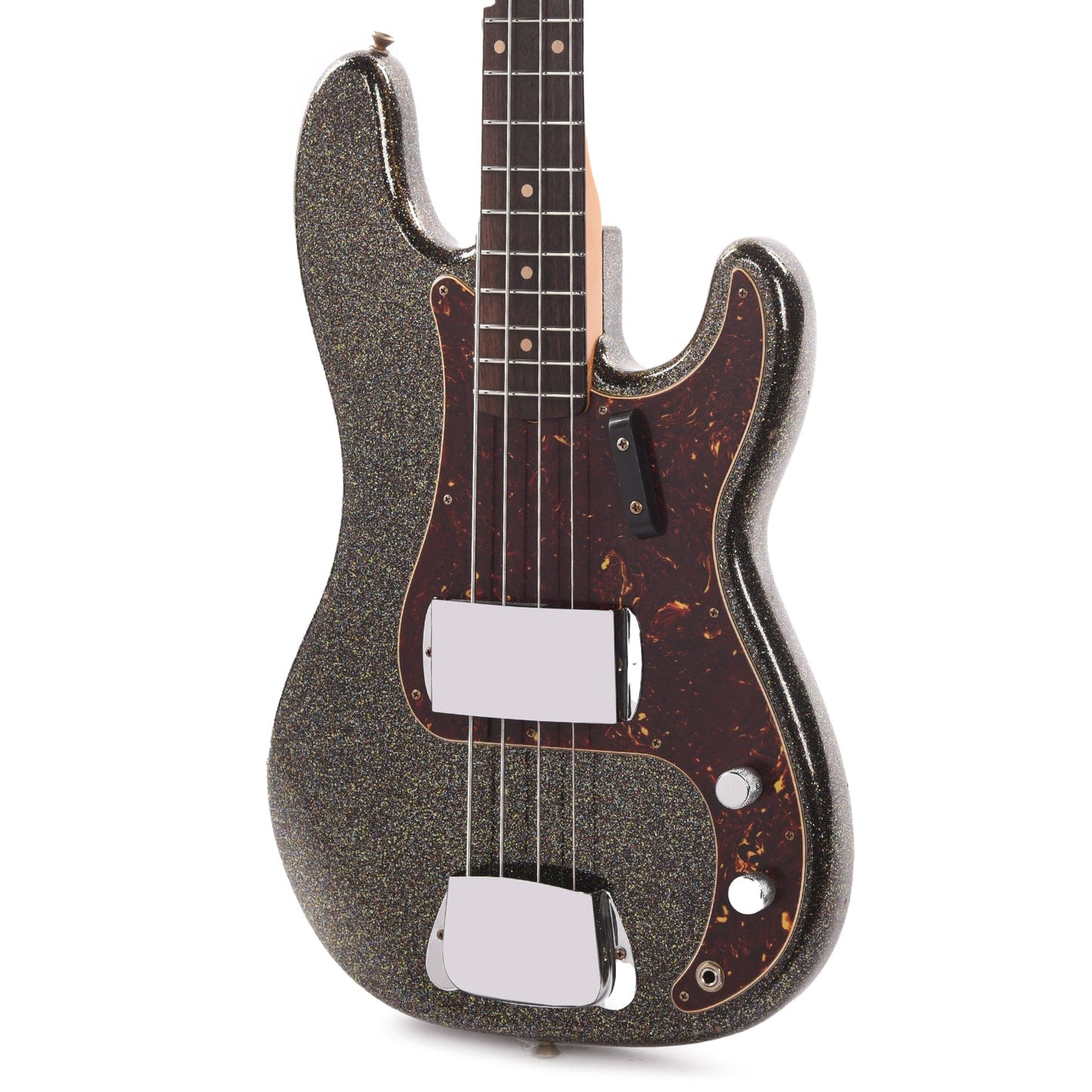 Fender Custom Shop 1960 Precision Bass Journeyman Relic Waste Bucket Sparkle Bass Guitars / 4-String
