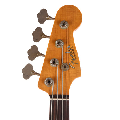 Fender Custom Shop 1960 Precision Bass Relic Super Faded Aged Charcoal Frost Metallic Bass Guitars / 4-String