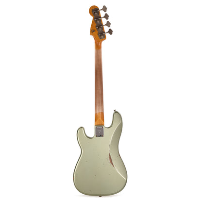 Fender Custom Shop 1960 Precision Bass Relic Super Faded Aged Sage Green Metallic Bass Guitars / 4-String