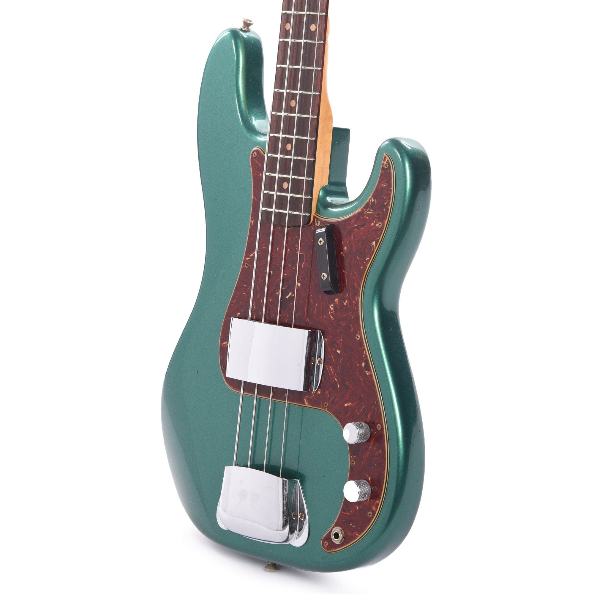 Fender Custom Shop 1962 Precision Bass Journeyman Relic British Racing Green Bass Guitars / 4-String