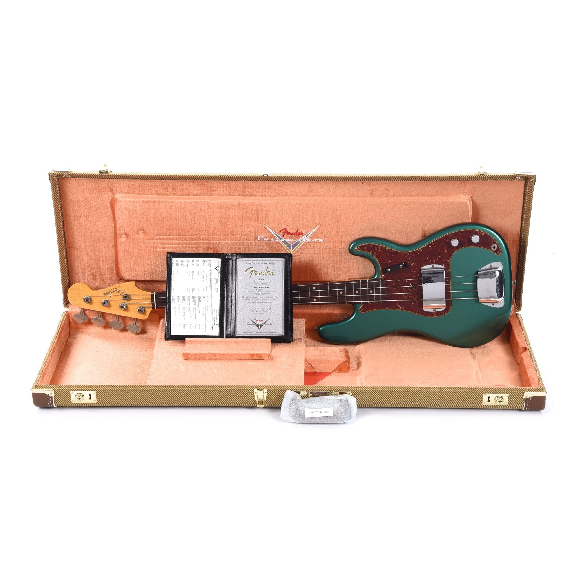 Fender Custom Shop 1962 Precision Bass Journeyman Relic British Racing Green Bass Guitars / 4-String