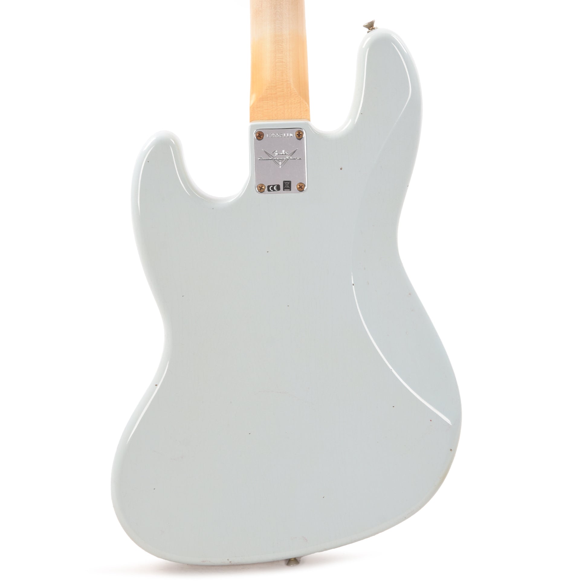 Fender Custom Shop 1963 Jazz Bass Journeyman Relic Faded Aged Sonic Blue Bass Guitars / 4-String