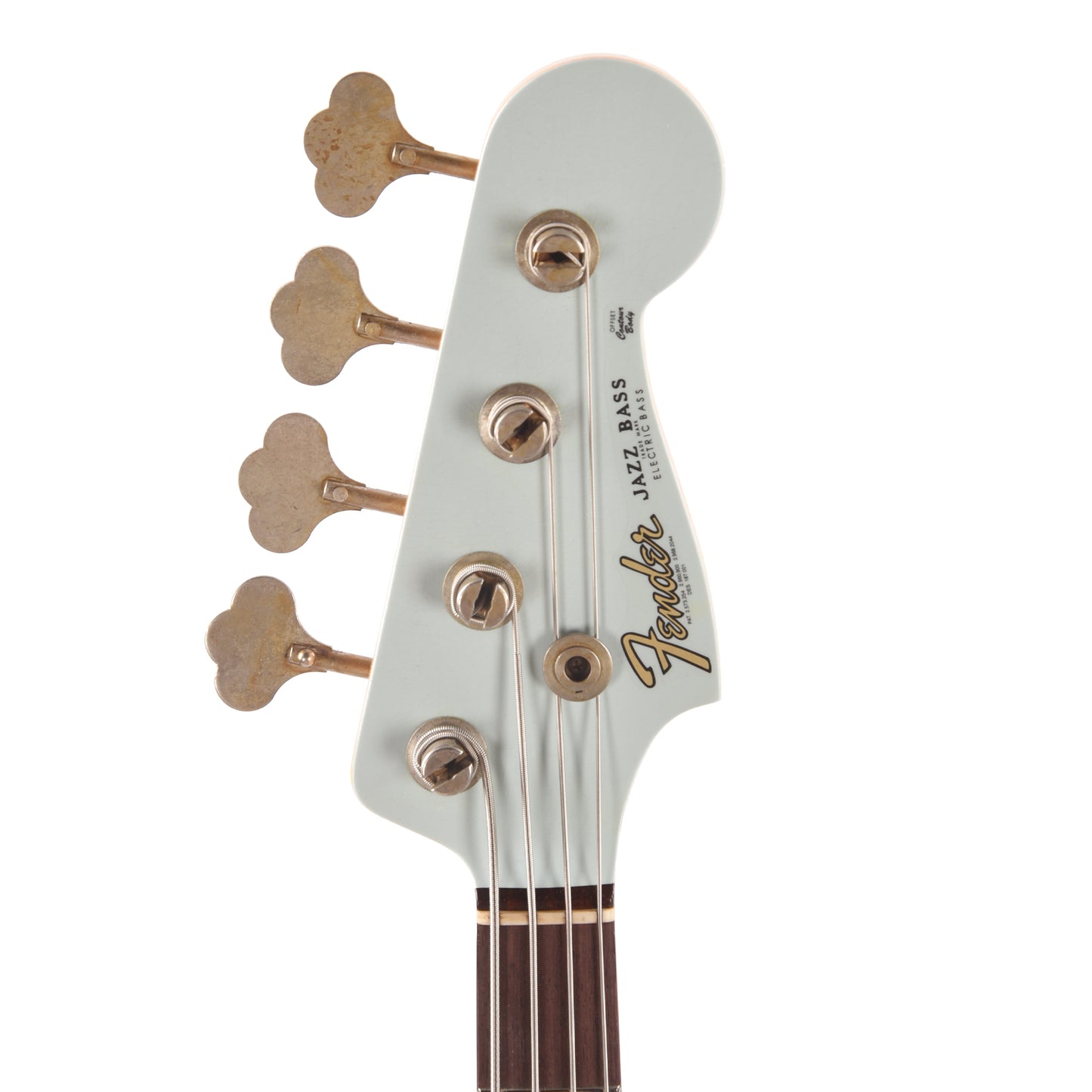Fender Custom Shop 1963 Jazz Bass Journeyman Relic Faded Aged Sonic Blue Bass Guitars / 4-String