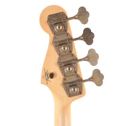 Fender Custom Shop 1963 Jazz Bass Journeyman Relic Faded Aged Sonic Blue Bass Guitars / 4-String