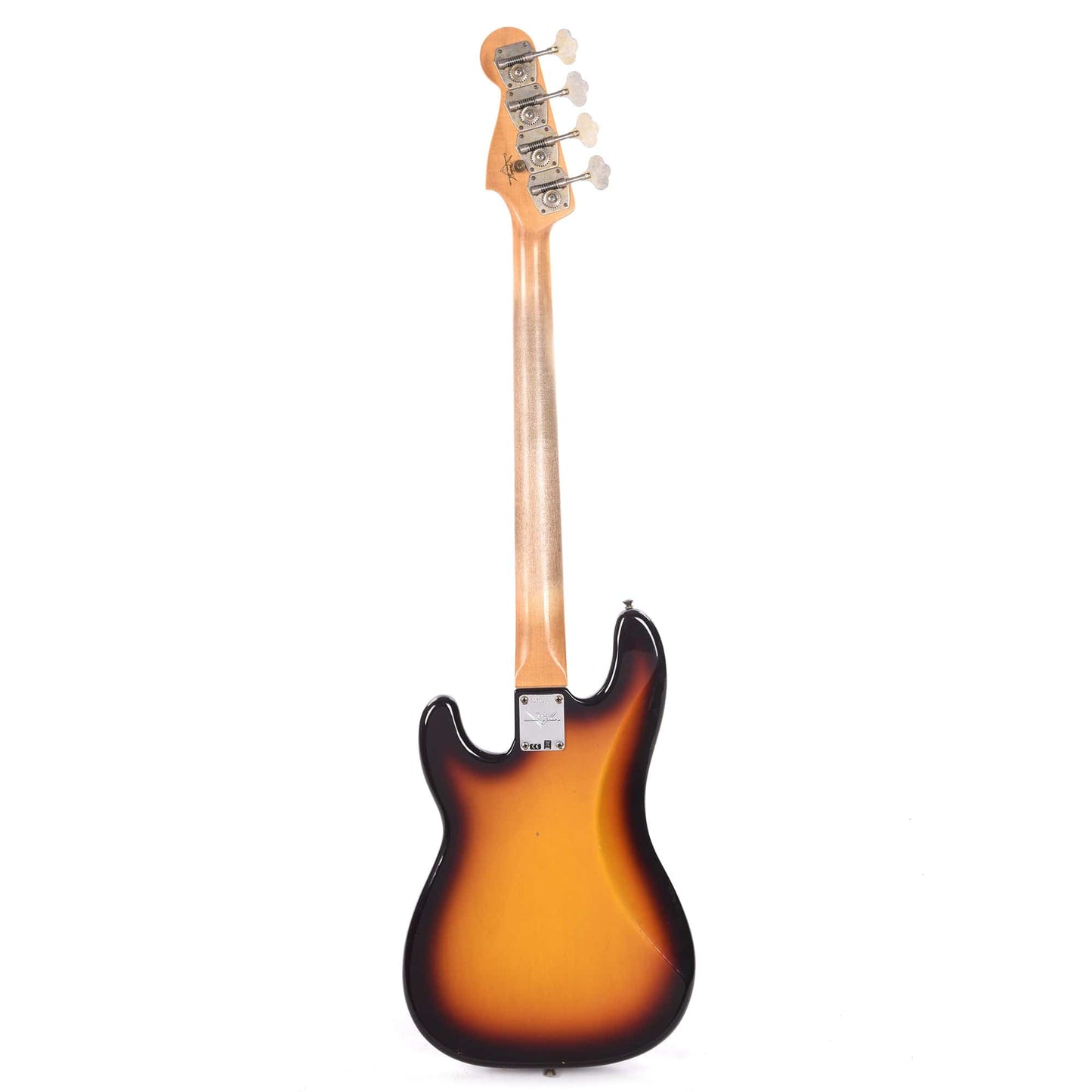 Fender Custom Shop 1963 Precision Bass Journeyman Relic Aged 3-Color Sunburst Bass Guitars / 4-String