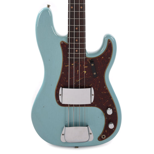 Fender Custom Shop 1963 Precision Bass Journeyman Relic Aged Daphne Blue Bass Guitars / 4-String