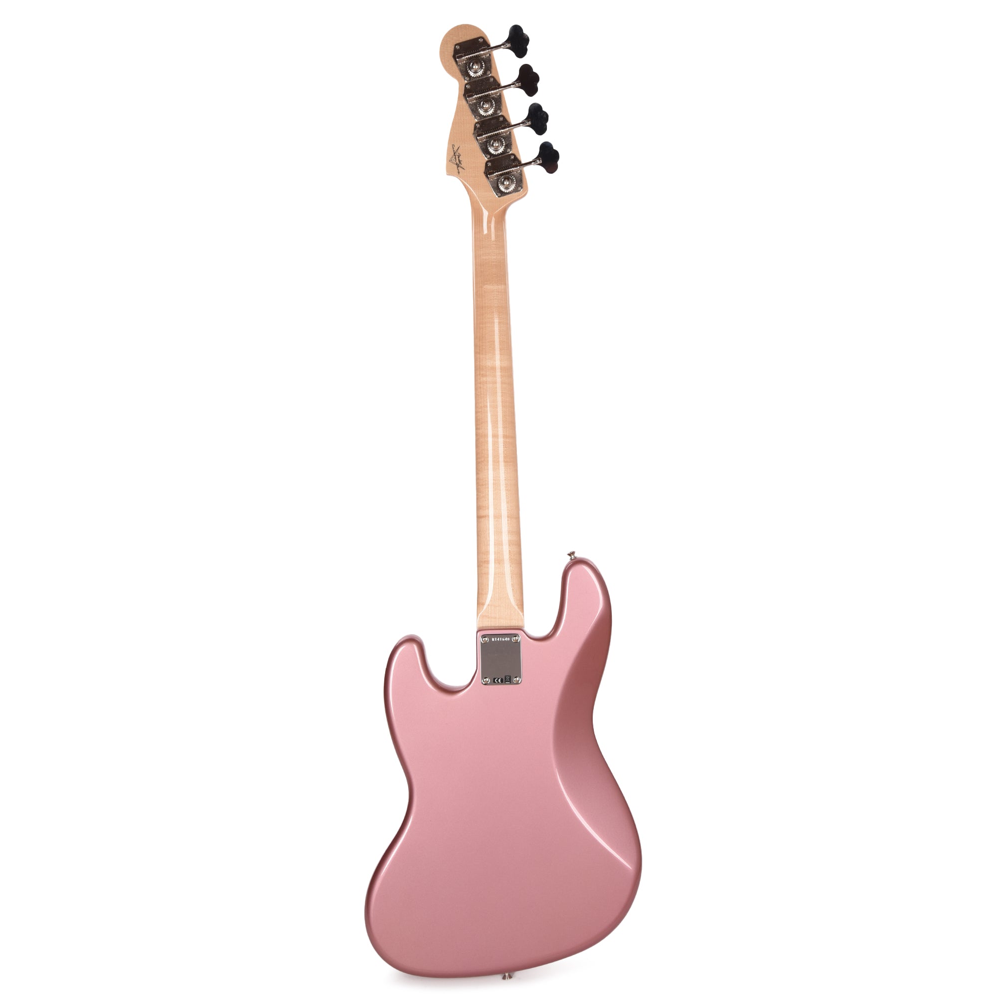 Fender Custom Shop 1965 Jazz Bass NOS Faded Aged Burgundy Mist Metallic Bass Guitars / 4-String