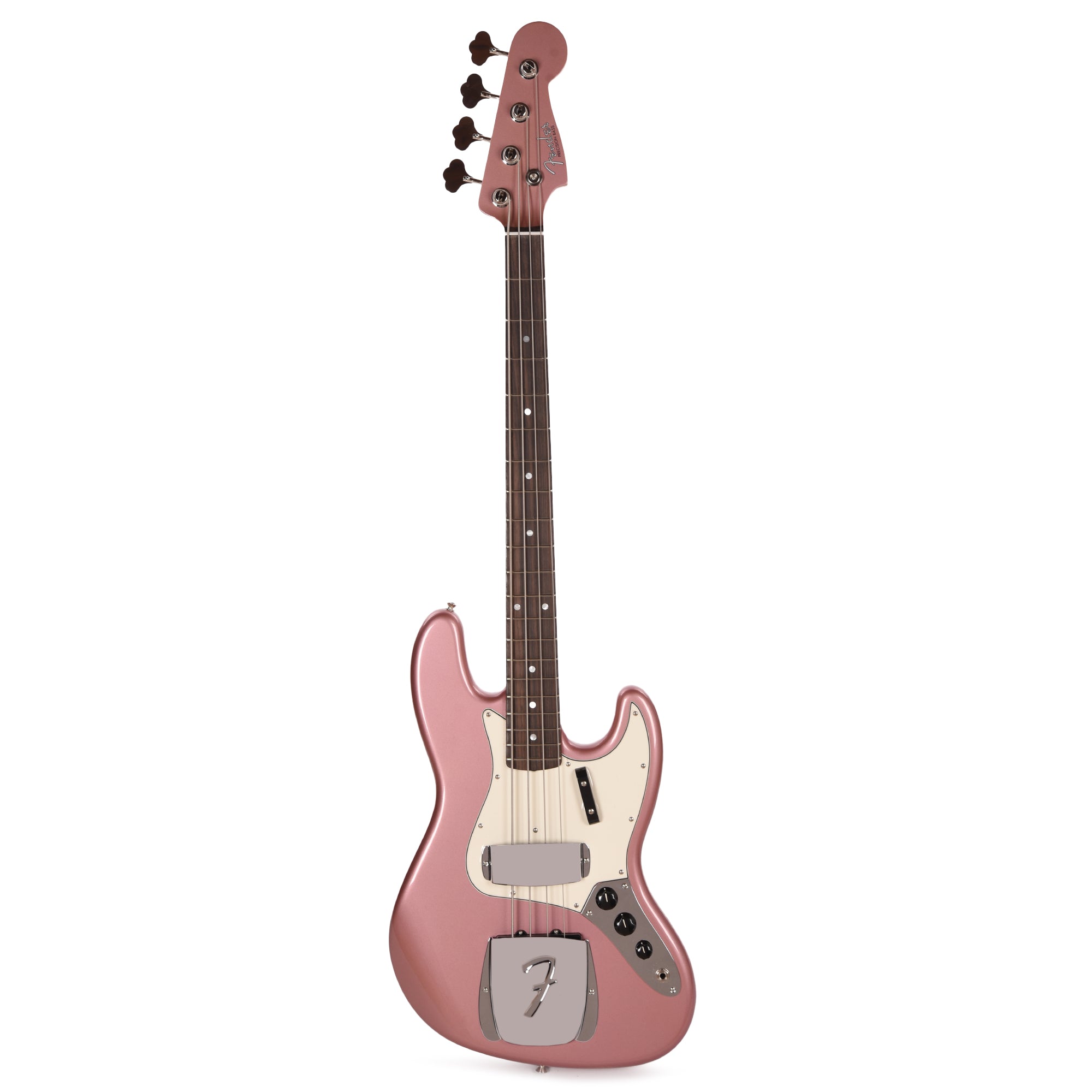 Fender Custom Shop 1965 Jazz Bass NOS Faded Aged Burgundy Mist Metallic Bass Guitars / 4-String