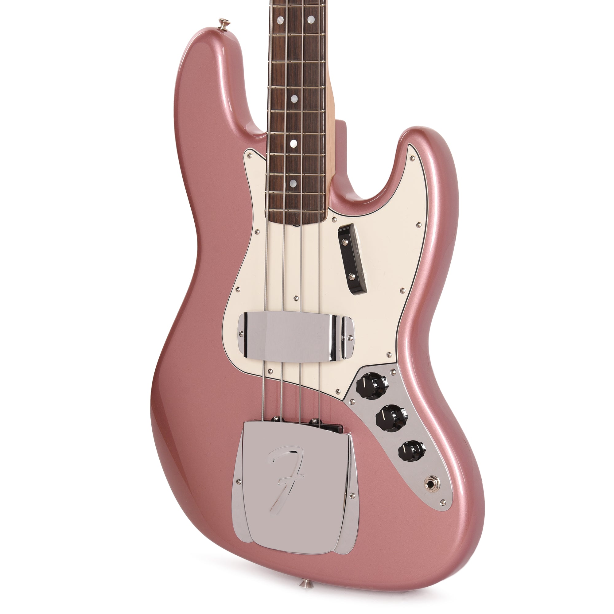 Fender Custom Shop 1965 Jazz Bass NOS Faded Aged Burgundy Mist Metallic Bass Guitars / 4-String