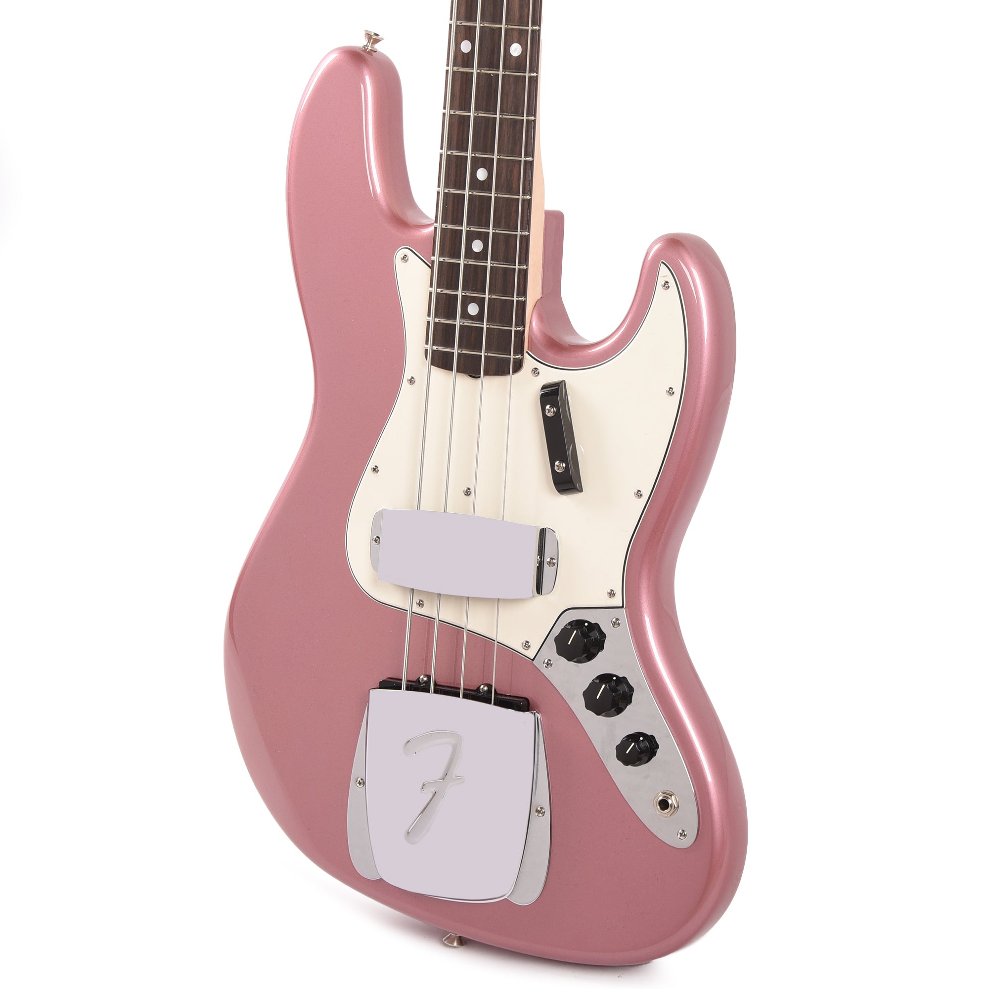 Fender Custom Shop 1965 Jazz Bass NOS Faded Aged Burgundy Mist Metallic w/Precision Bass Neck Bass Guitars / 4-String