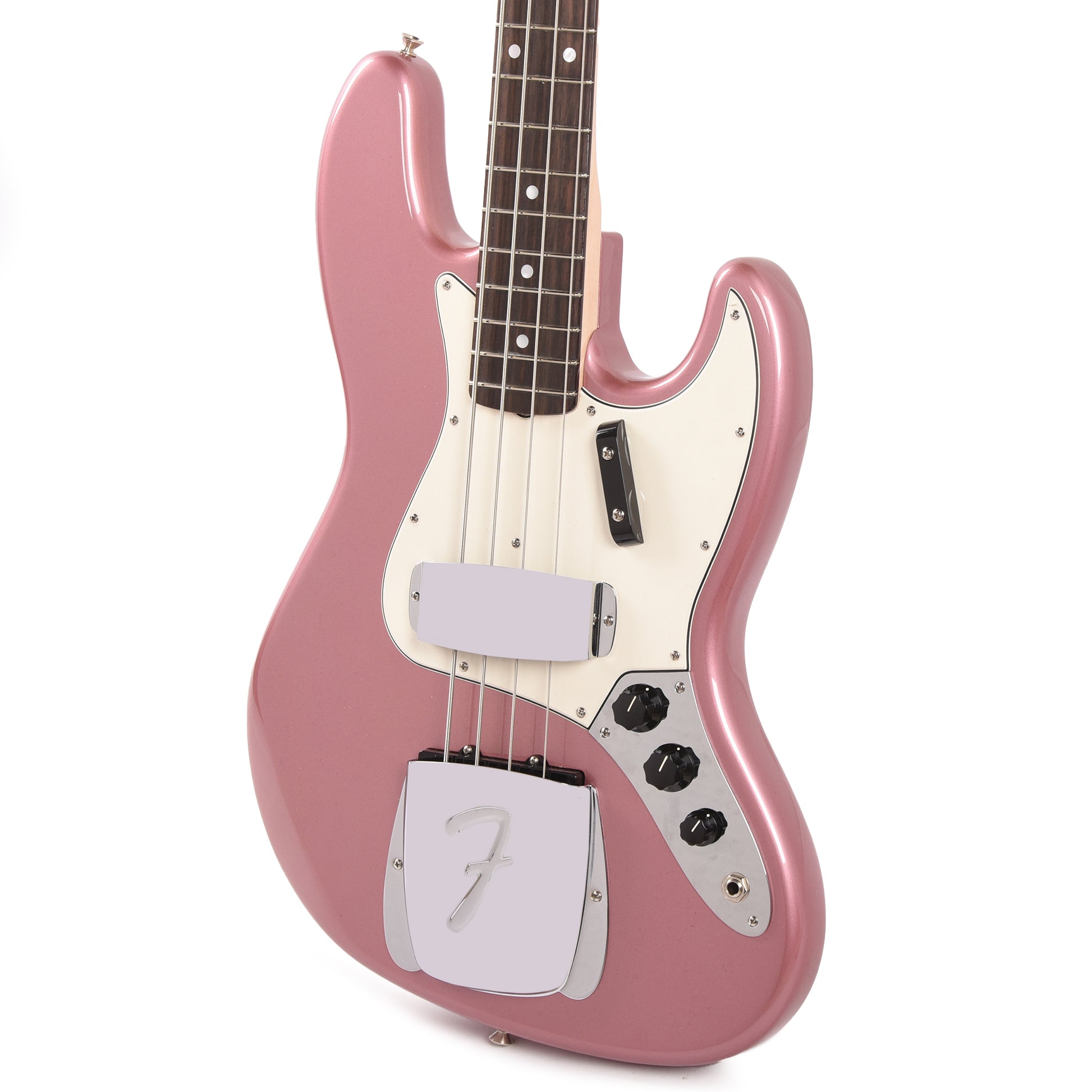 Fender Custom Shop 1965 Jazz Bass NOS Faded Aged Burgundy Mist Metallic w/Precision Bass Neck Bass Guitars / 4-String