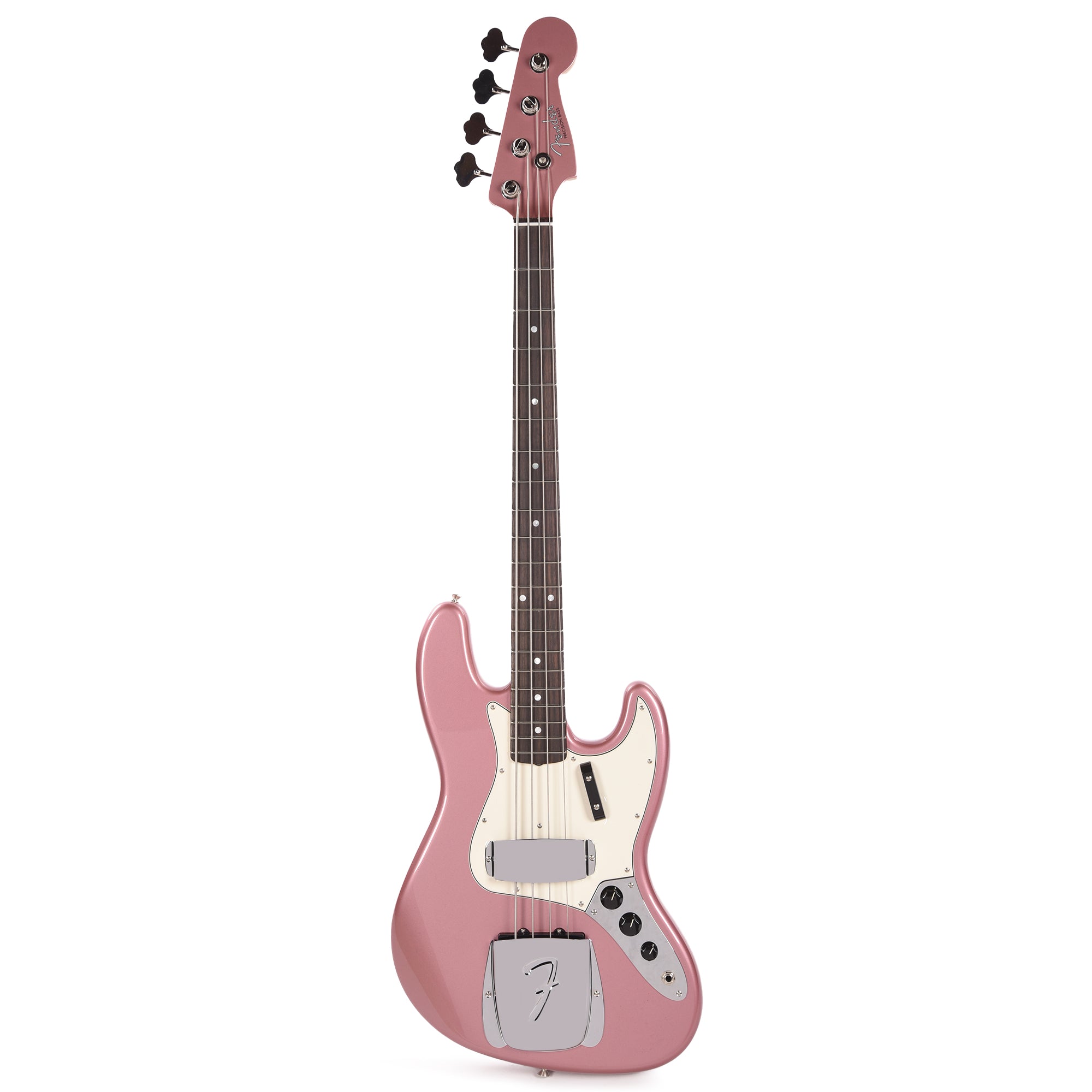 Fender Custom Shop 1965 Jazz Bass NOS Faded Aged Burgundy Mist Metallic w/Precision Bass Neck Bass Guitars / 4-String