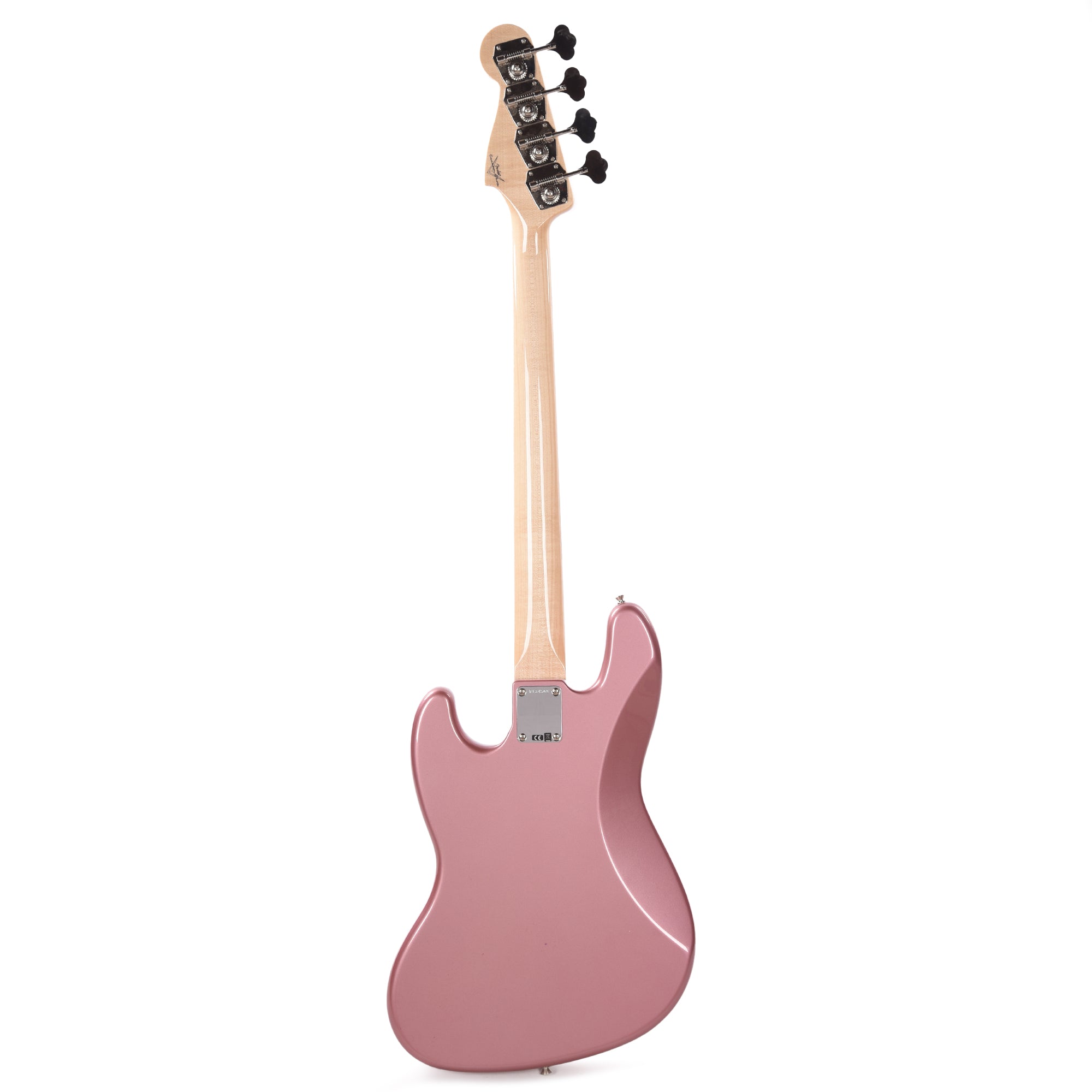 Fender Custom Shop 1965 Jazz Bass NOS Faded Aged Burgundy Mist Metallic w/Precision Bass Neck Bass Guitars / 4-String