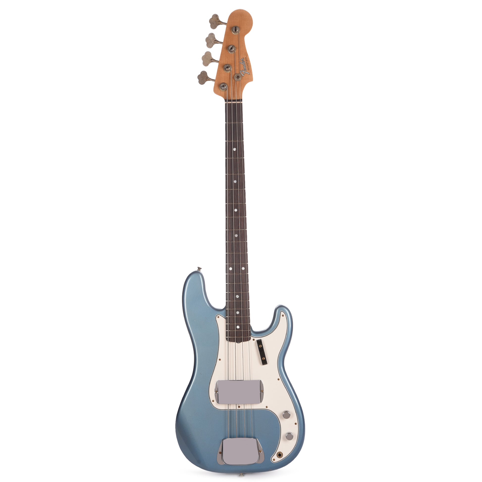 Fender Custom Shop 1966 Precision Bass Journeyman Relic Super Faded Aged Lake Placid Blue Bass Guitars / 4-String