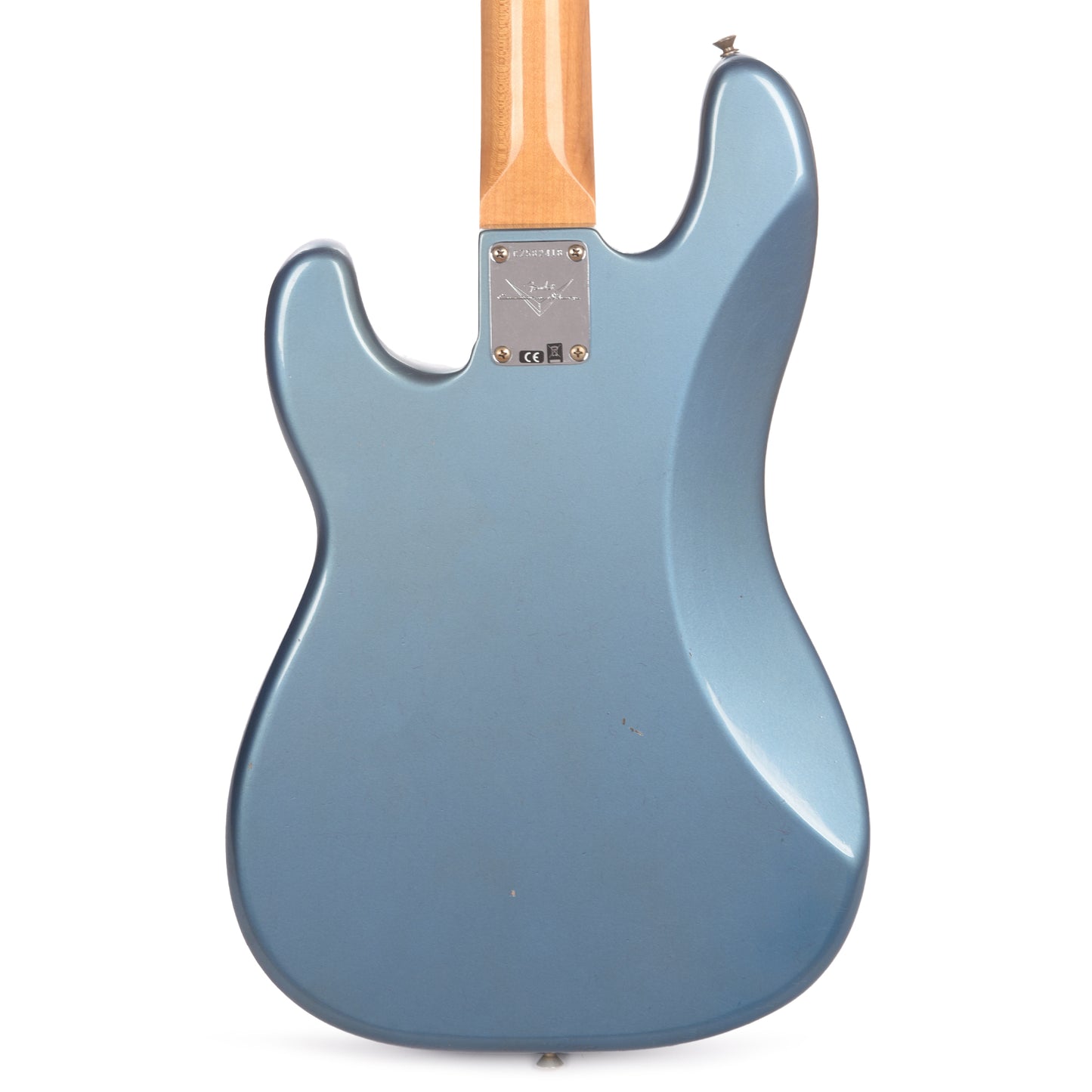 Fender Custom Shop 1966 Precision Bass Journeyman Relic Super Faded Aged Lake Placid Blue Bass Guitars / 4-String