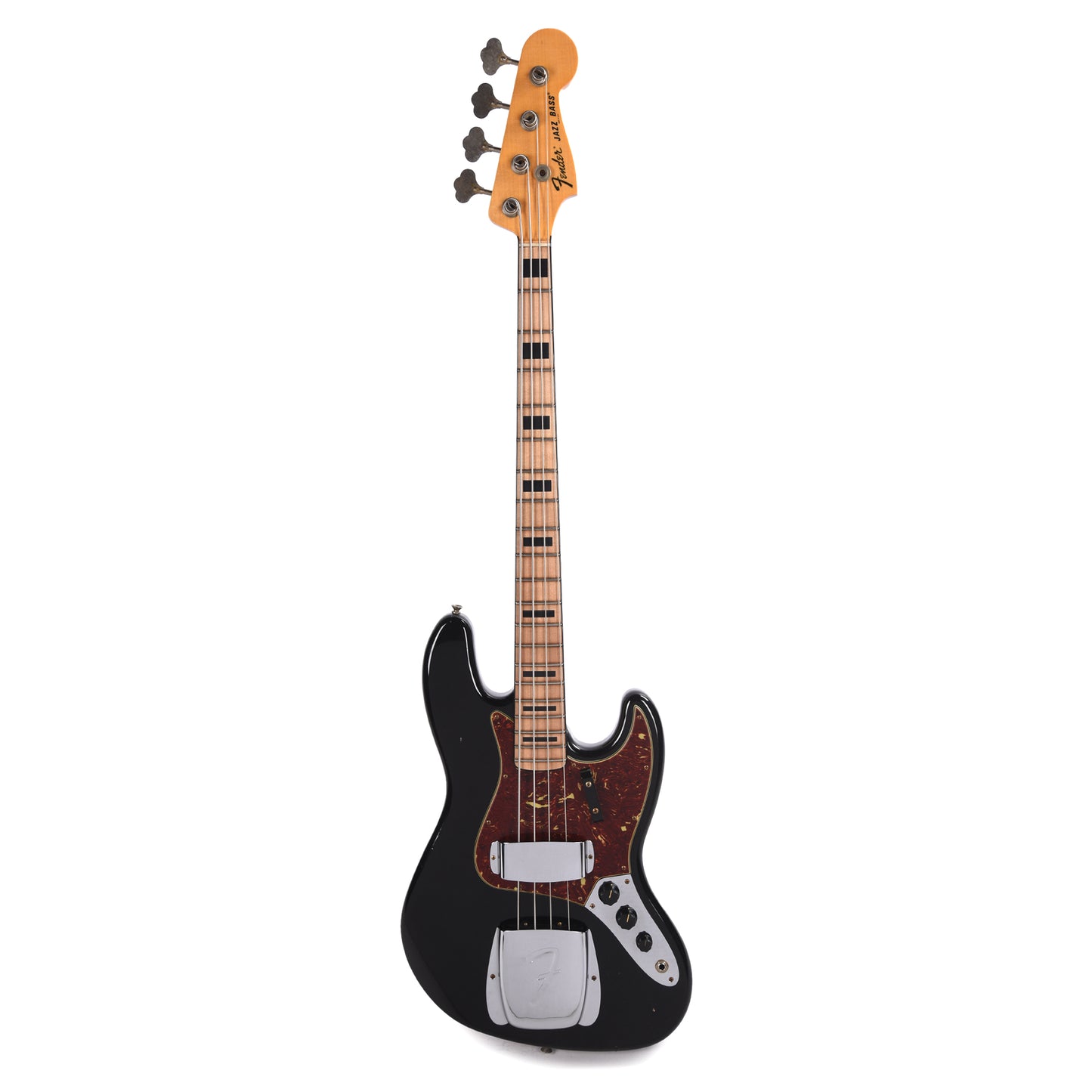 Fender Custom Shop 1968 Jazz Bass Journeyman Relic Aged Black Bass Guitars / 4-String