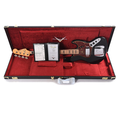Fender Custom Shop 1968 Jazz Bass Journeyman Relic Aged Black Bass Guitars / 4-String
