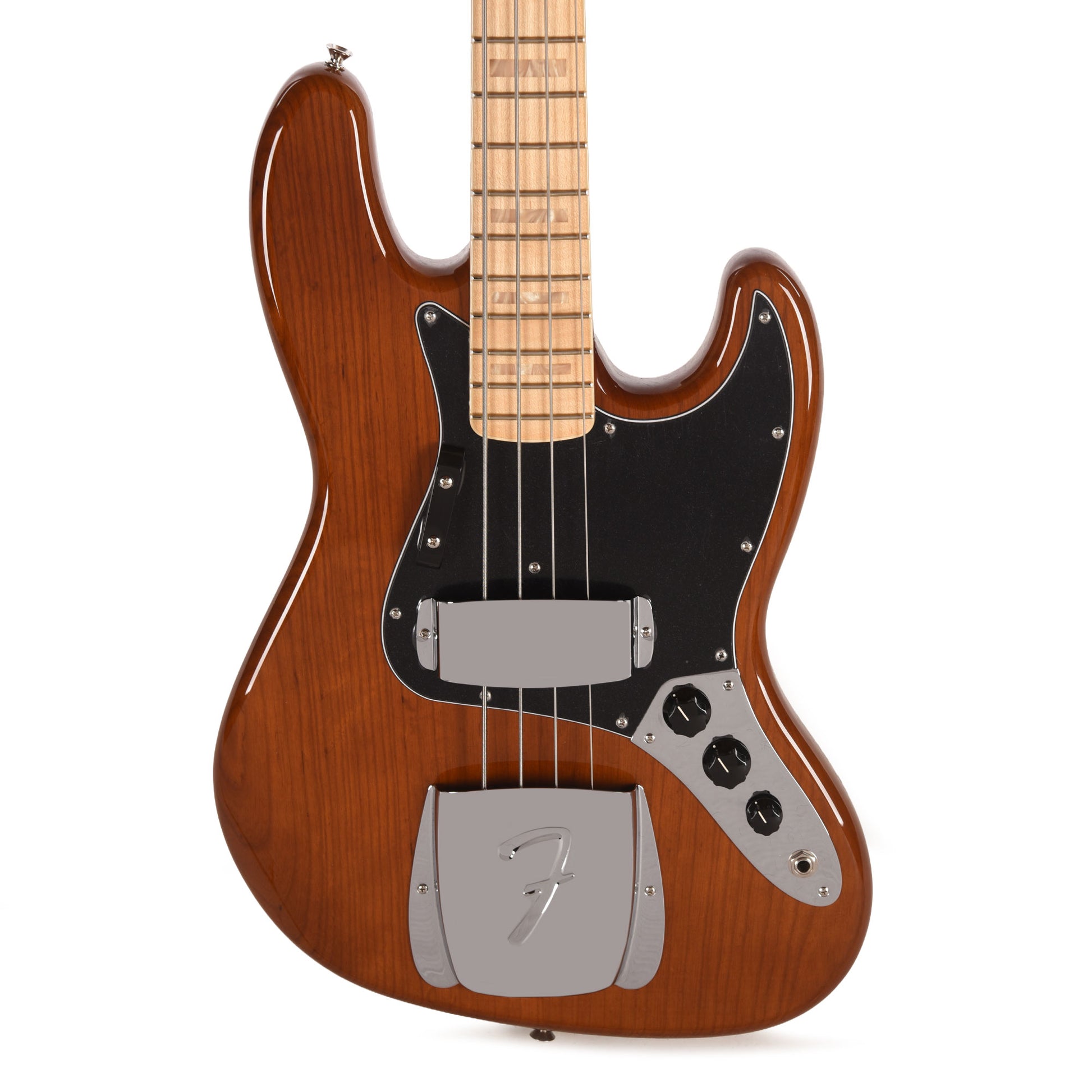 Fender Custom Shop 1975 Jazz Bass NOS Faded Walnut Bass Guitars / 4-String