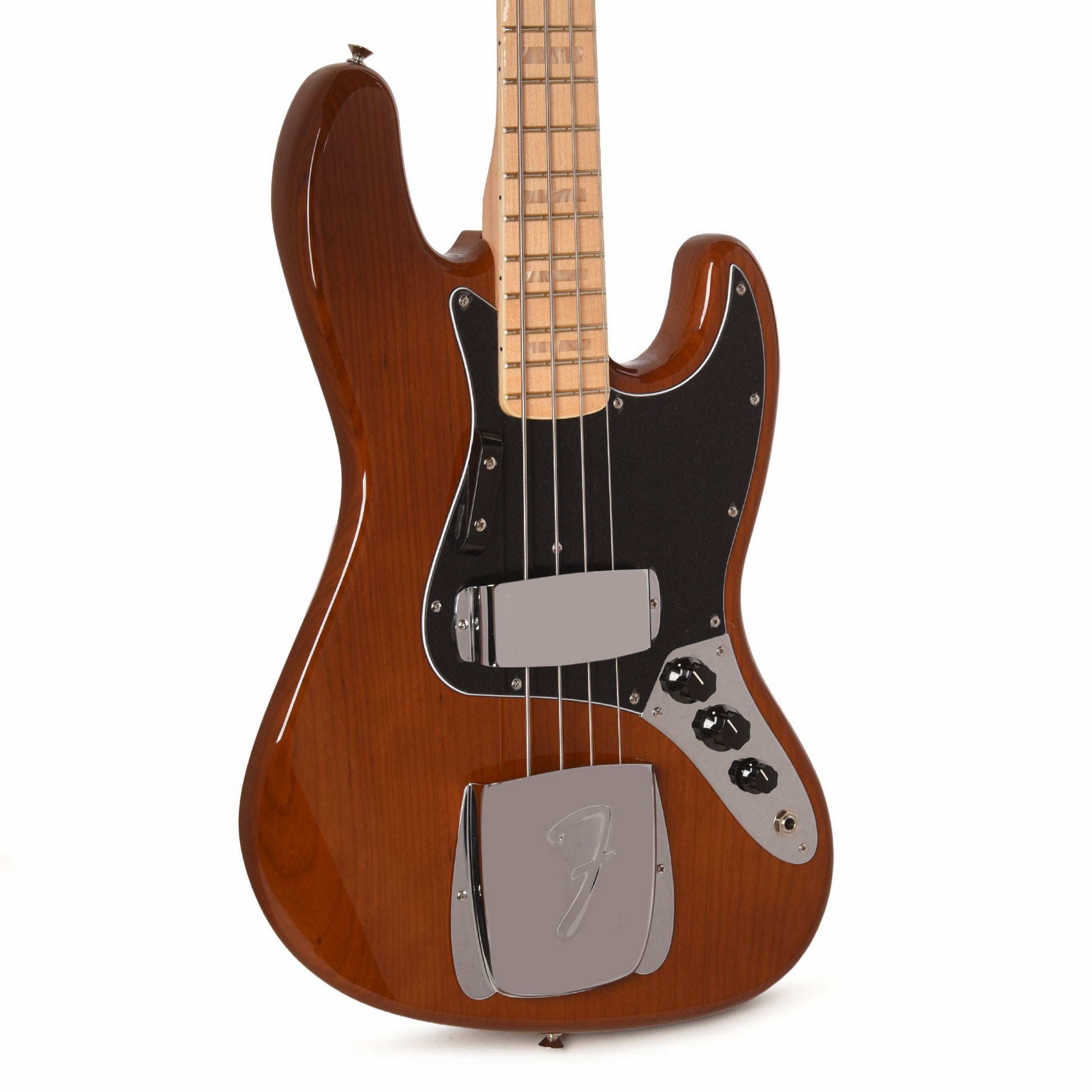 Fender Custom Shop 1975 Jazz Bass NOS Faded Walnut Bass Guitars / 4-String