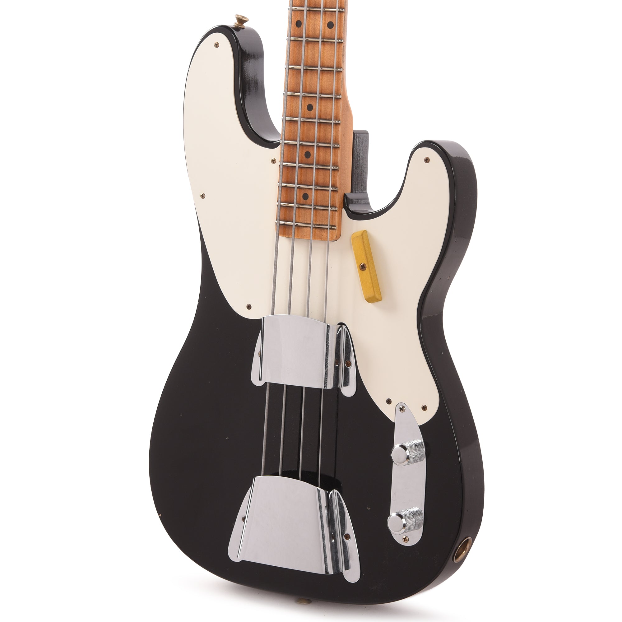 Fender Custom Shop '53 Precision Bass Journeyman Relic Aged Black Bass Guitars / 4-String