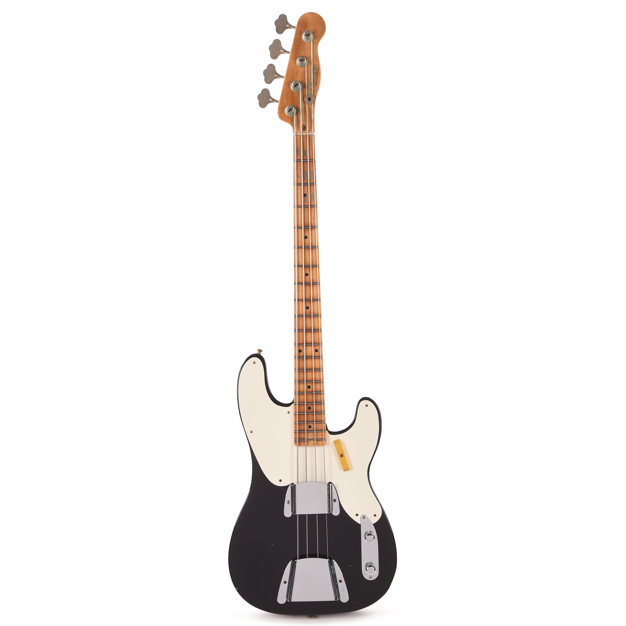 Fender Custom Shop '53 Precision Bass Journeyman Relic Aged Black Bass Guitars / 4-String