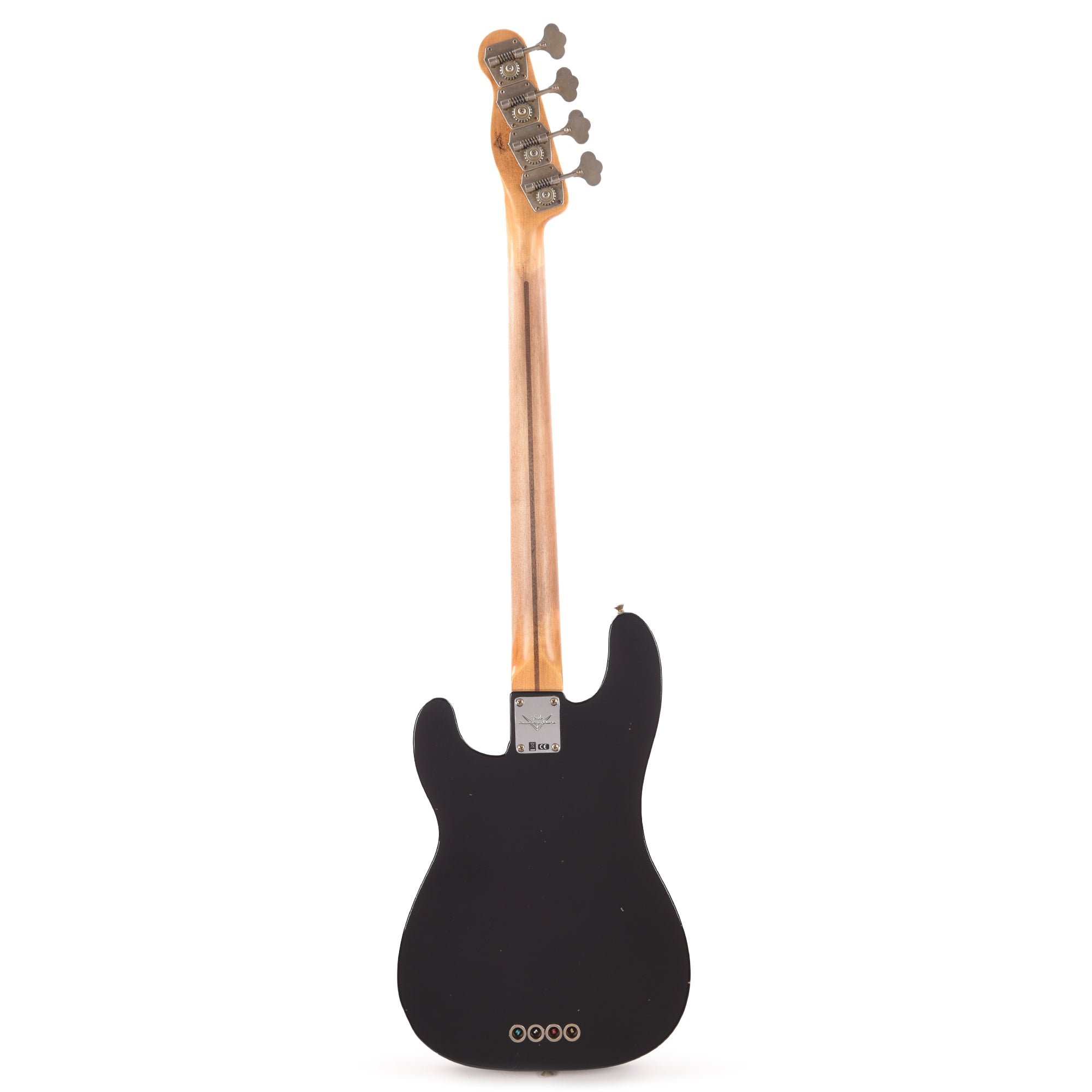 Fender Custom Shop '53 Precision Bass Journeyman Relic Aged Black Bass Guitars / 4-String