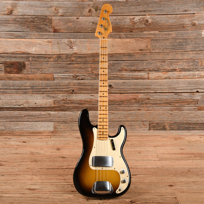 Fender Custom Shop '57 Precision Bass Journeyman Relic Sunburst 2022 Bass Guitars / 4-String