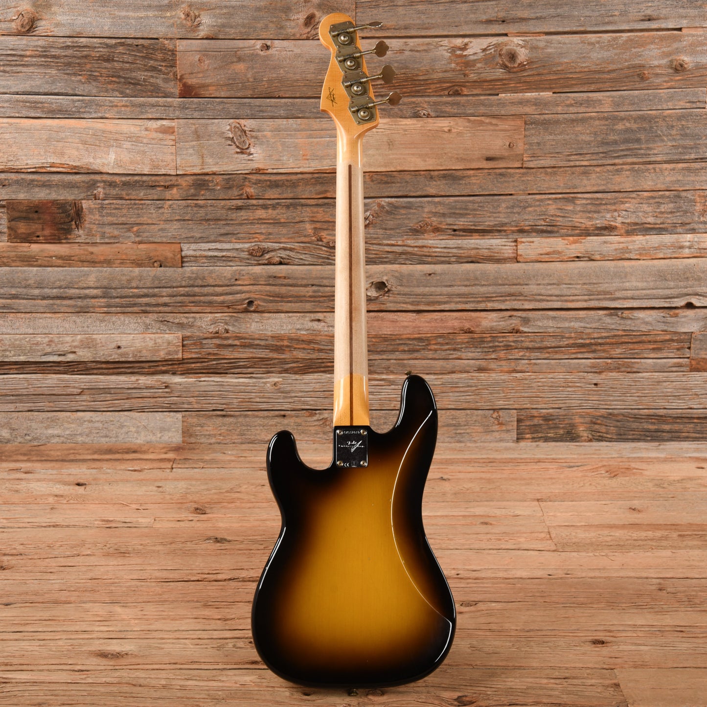Fender Custom Shop '57 Precision Bass Journeyman Relic Sunburst 2022 Bass Guitars / 4-String